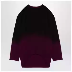 The Attico Oversized pink degrade jumper