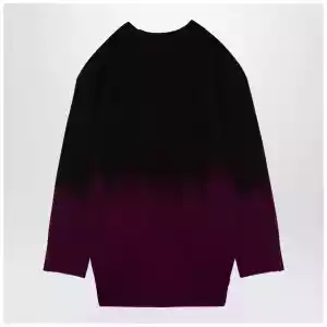 The Attico Oversized pink degrade jumper