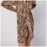 ISABEL MARANT Cleora snake print dress