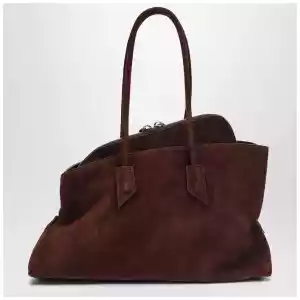 The Attico La Passeggiata Medium Light Chocolate bag