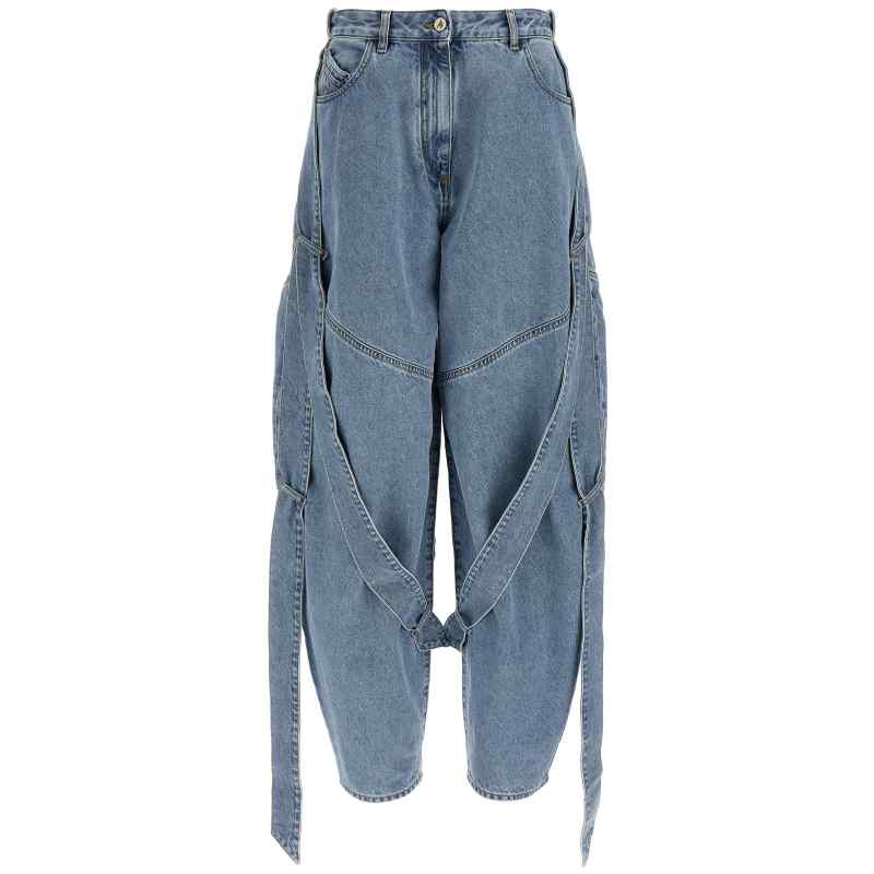 The Attico Tape Jeans
