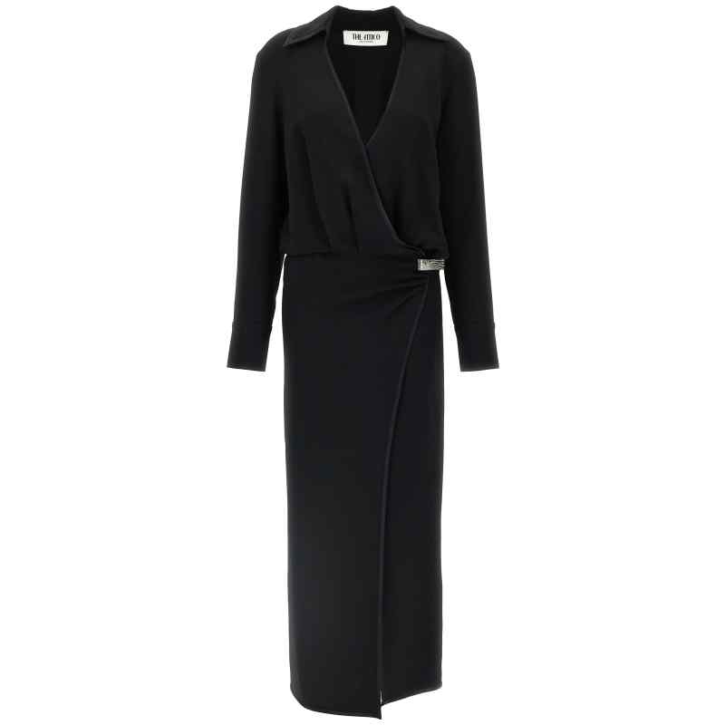The Attico Wrap Dress