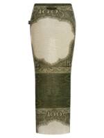 Jean Paul Gaultier Re-edition - The Green Cartouche Skirt