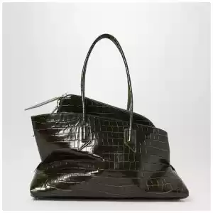 The Attico La Passeggiata Medium bag Dark Green