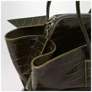 The Attico La Passeggiata Medium bag Dark Green