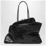 The Attico Dark green La Passeggiata medium bag
