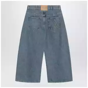 The Attico Light blue cropped jeans