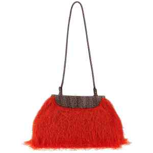 Dries Van Noten Fringed Clutch