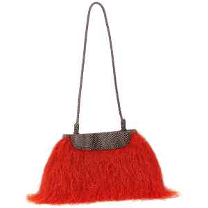 Dries Van Noten Fringed Clutch