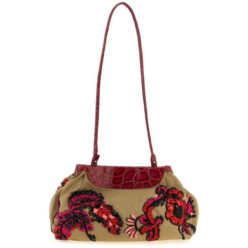 Dries Van Noten Embroidery Clutch