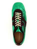 Dries Van Noten Laminated Leather Sneakers