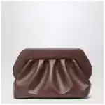 THEMOIRè Tia clutch in brown