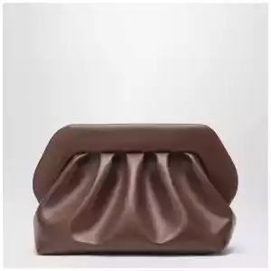 THEMOIRè Tia clutch in brown