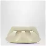 THEMOIRè Emera clutch in light beige