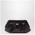 THEMOIRè Emera clutch in chocolate brown