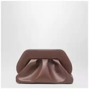 THEMOIRè Tia clutch in brown