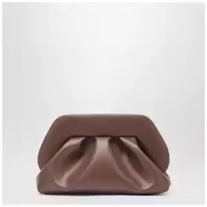 THEMOIRè Tia clutch in brown