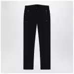 Moncler Grenoble Black slim trousers in GORE-TEX