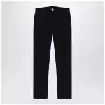 Moncler Grenoble Black slim trousers in GORE-TEX
