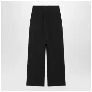 Moncler X Edward Enninful Black wool-blend trousers