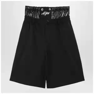 Moncler X A$AP Rocky Black nylon blend Bermuda shorts