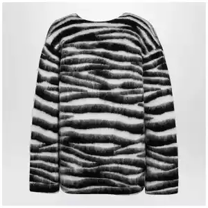 Marc Jacobs Zebra-patterned jumper in wool blend