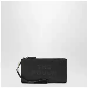 Marc Jacobs The Pouch black grained leather bag