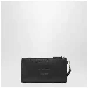 Marc Jacobs The Pouch black grained leather bag