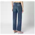 Marc Jacobs Blue washed-effect jeans