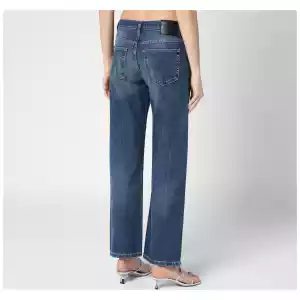 Marc Jacobs Blue washed-effect jeans