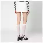 Marc Jacobs Ivory textured tweed mini skirt