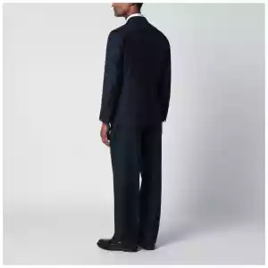 Tagliatore Blue wool double-breasted suit