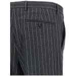 Tagliatore Pinstriped Dress