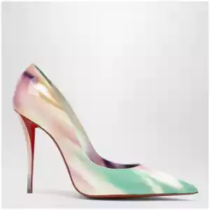 Christian Louboutin Miss Z pumps in tie-dye patent calf leather