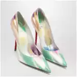 Christian Louboutin Miss Z pumps in tie-dye patent calf leather