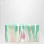Christian Louboutin Bettina Clutch in multicoloured crepe satin