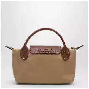 Longchamp Le Pliage Original blue navy clutch bag