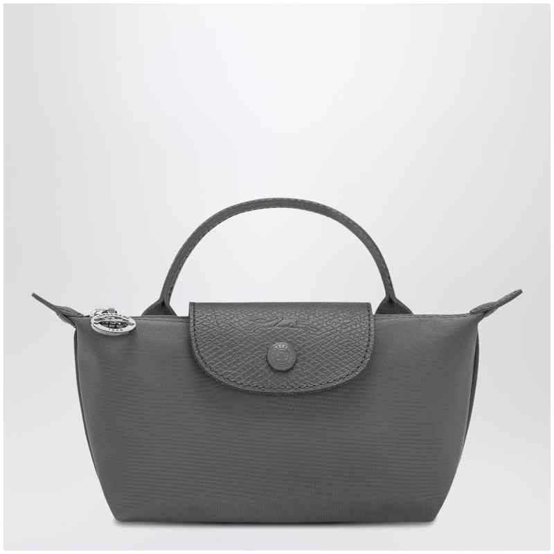 Longchamp Anthracite grey pochette Le Pliage One