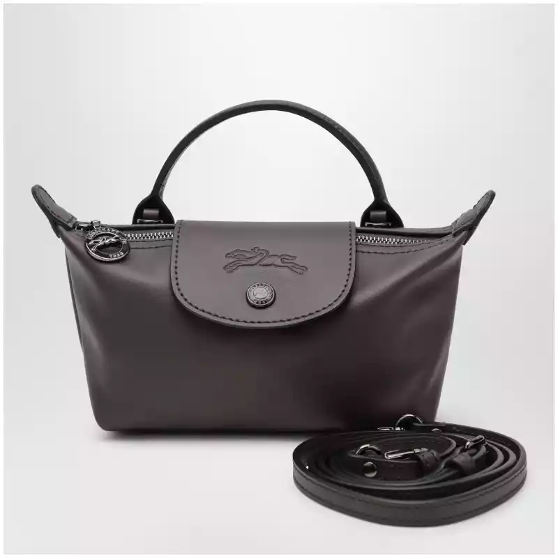 Longchamp XS Le Pliage Xtra pouch Moka