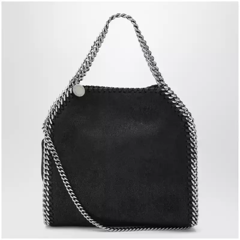 Stella McCartney Falabella Mini Tote bag in black/silver