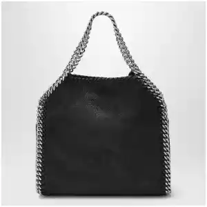 Stella McCartney Falabella Mini Tote bag in black/silver
