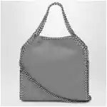 Stella McCartney Mini Falabella tote bag in light grey