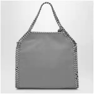 Stella McCartney Mini Falabella tote bag in light grey