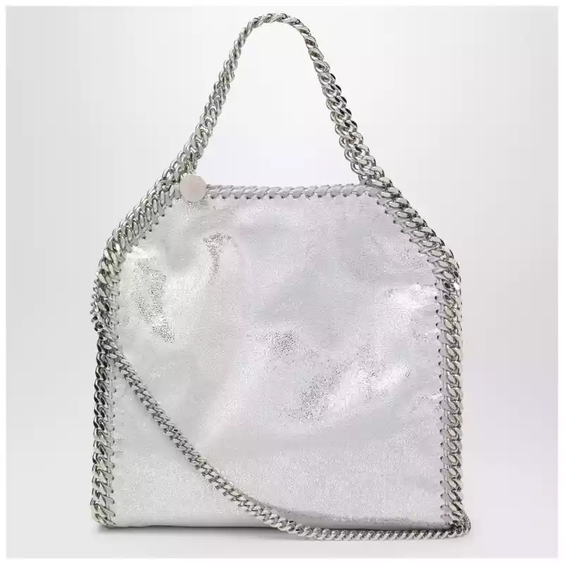 Stella McCartney Silver Falabella mini tote bag
