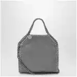 Stella McCartney Falabella micro Tote bag in light grey