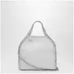 Stella McCartney Pearl grey micro Falabella tote bag