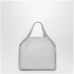 Stella McCartney Pearl grey micro Falabella tote bag