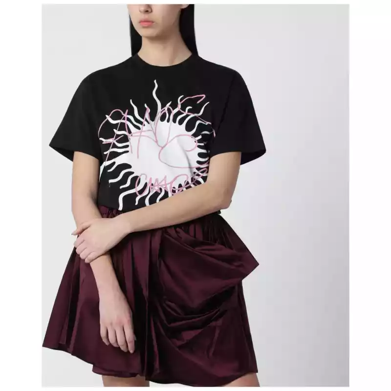 Vivienne Westwood Black T-shirt with logo print