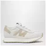 Moncler Pacey2 Sneakers in white canvas and leather