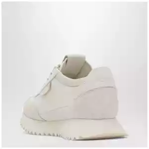 Moncler Pacey2 Sneakers in beige canvas and leather